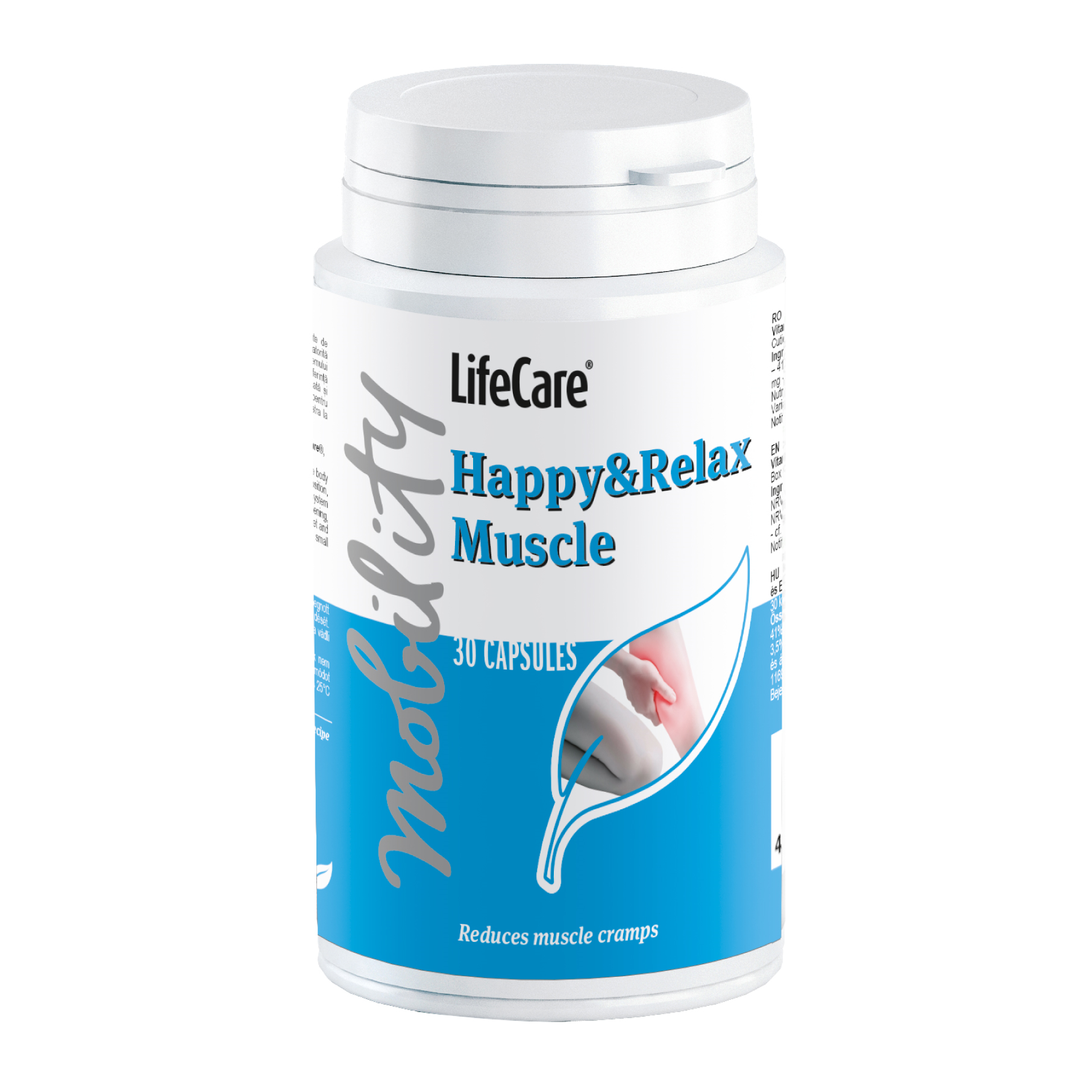Happy&Relax Muscle, cu potasiu, magneziu si vitamina B6, Life Care®