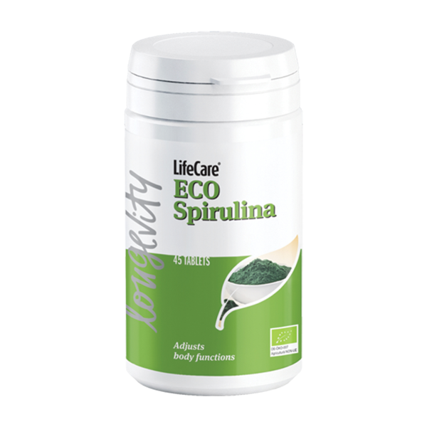 Spirulina Ecologică, Life Care® - reglează funcțiile organismului