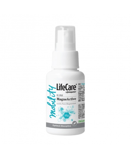 Spray cu ulei de magneziu MagneActive - ulei concentrat de magneziu cu absorbtie rapida