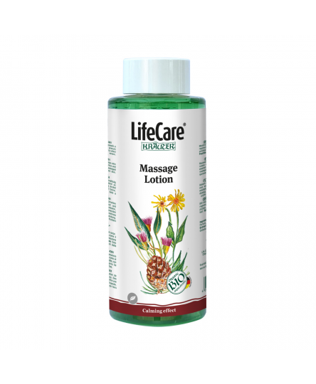 Loțiune pentru masaj cu plante BIO - efect relaxant pentru corp