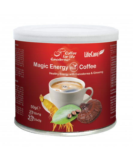 Magic Energy ECO Coffee cu ganoderma si ginseng