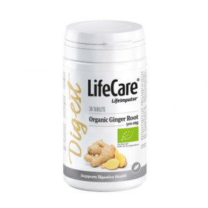 Rădăcină de Ghimbir Ecologică 500mg Life Care® - susține sănătatea digestivă