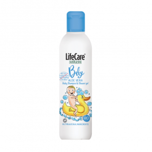 Șampon și gel de duș Baby cu aloe vera și plante BIO Life Care® - pentru bebeluși și copii