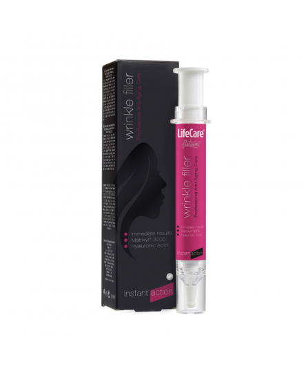 Ser antirid, Wrinkle Filler cu acid Hialuronic și Vitamina A Life Care® - reduce aspectul ridurilor