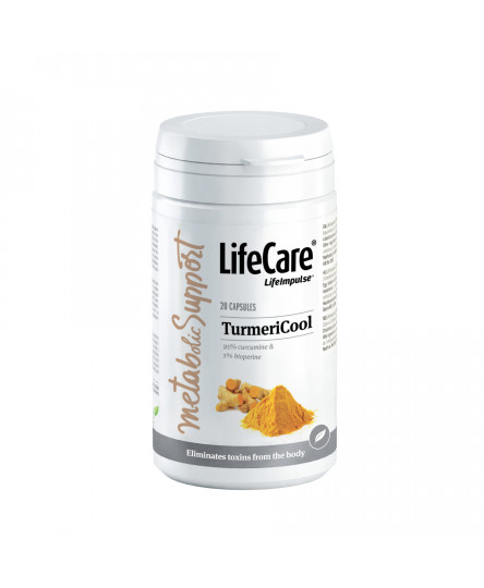 TurmeriCool cu piperină și curcumină, Life Care® - elimină toxinele din organism