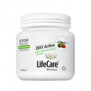 ZEO Active, pudră ecologică pentru curățare fructe și legume, Life Care®