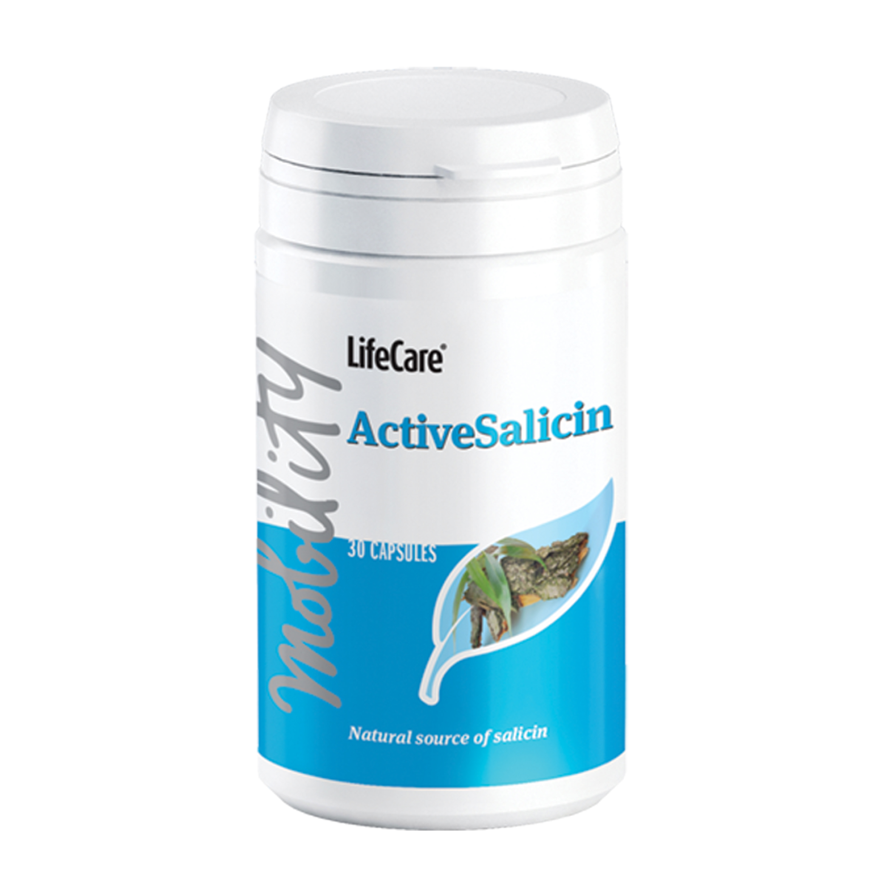 ActiveSalicin cu extract din scoarță de salcie albă - sursă naturală de salicin
