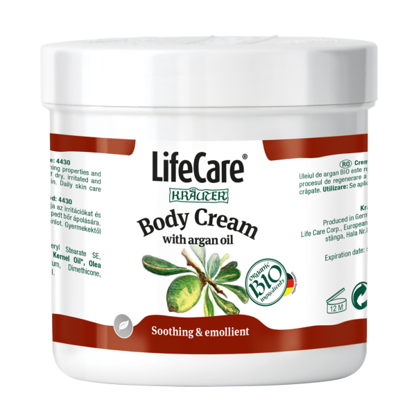 Cremă pentru corp cu ulei de argan BIO