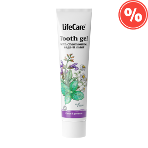 Pasta de dinti gel, cu plante BIO, Life Care® iti aduce beneficiile naturii direct in ritualul tau zilnic de ingrijire orala!