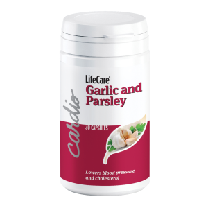 Garlic and Parsley - Scade tensiunea si colesterolul