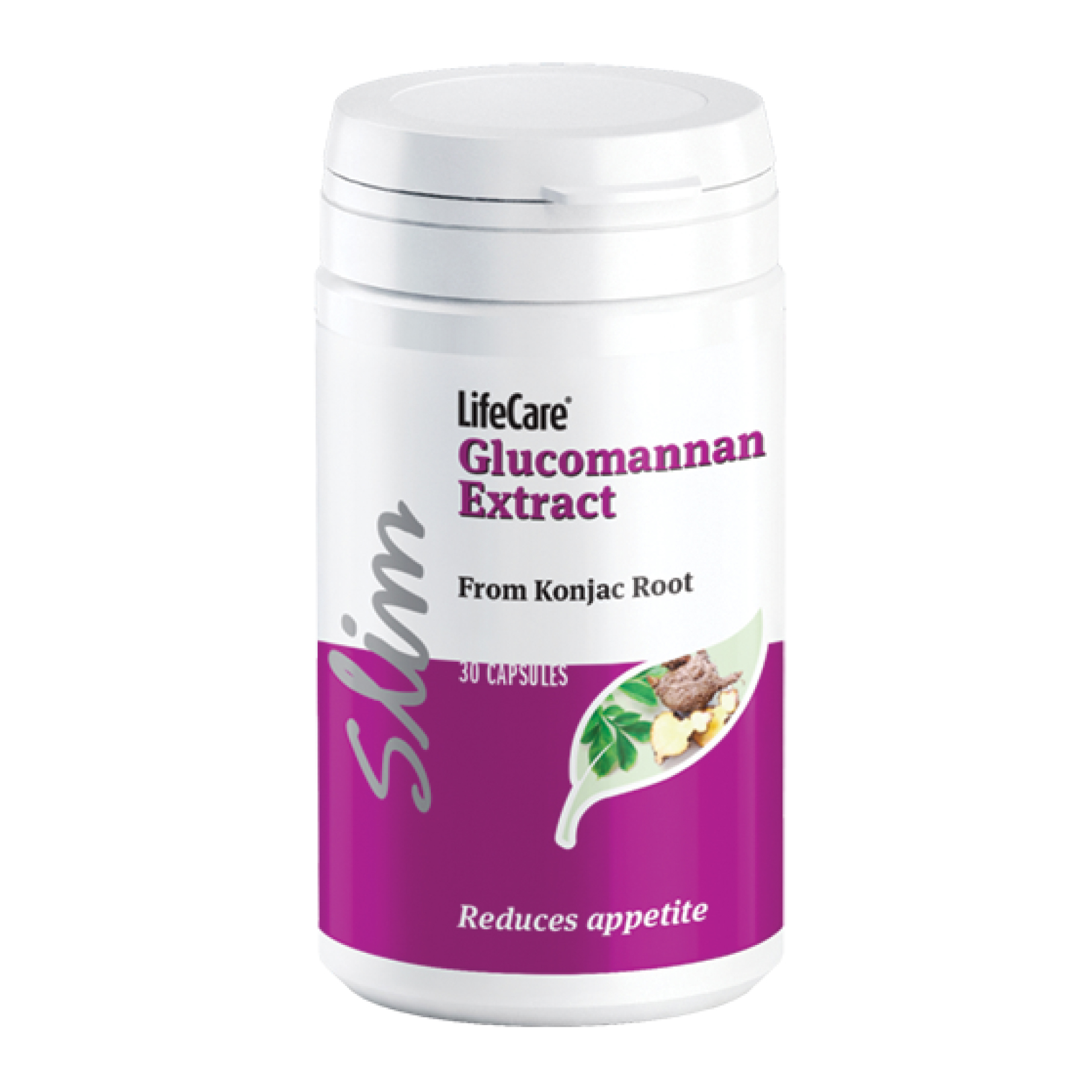 Glucomannan Extract - reduce apetitul