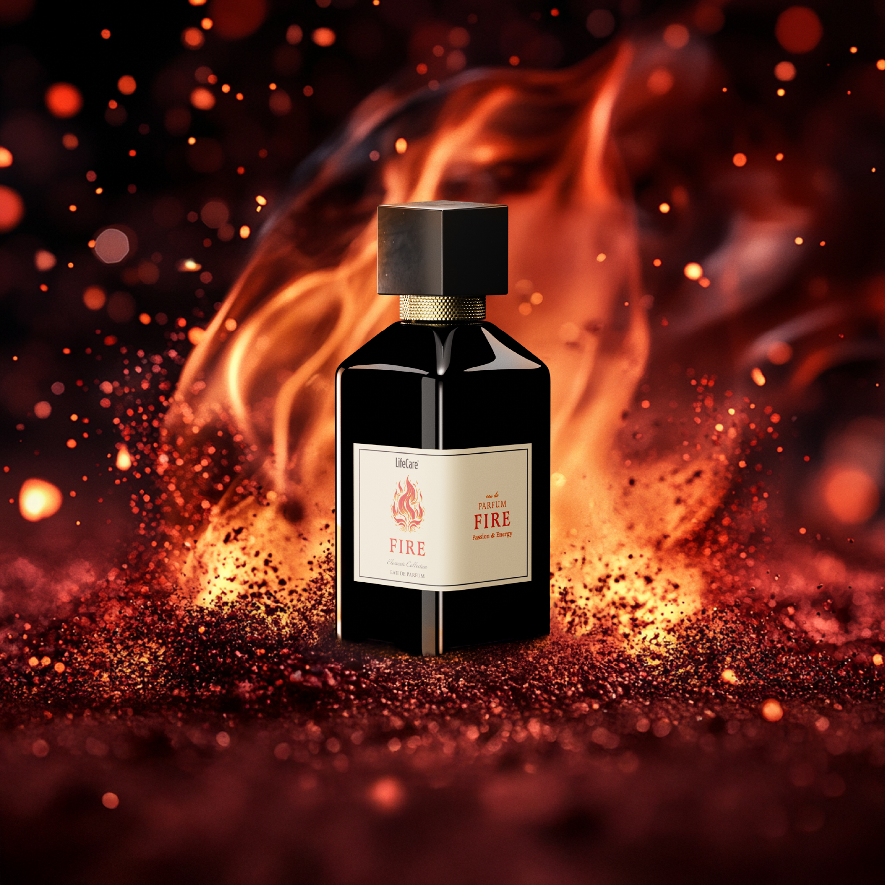 Eau de parfum, Fire Elements collection,Passion & Energy