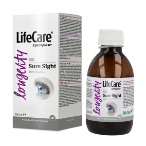 Supliment alimentar lichid pentru vedere, Sure Sight, cu Vitamina A, Life Care®